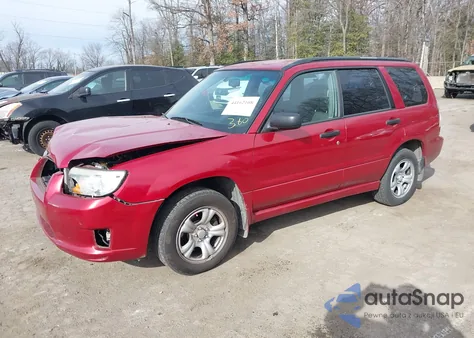 2007 Subaru Forester Sports 2.5X from USA, damaged, VIN JF1SG63647H739882